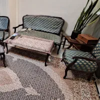 مبل استیل مینیمال، چوب گردو|مبلمان خانگی و میز عسلی|تهران, خرمشهر|دیوار