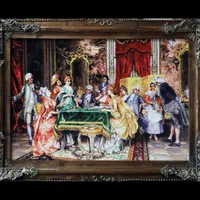 پاسور باز (تابلو فرش گل سرخ )