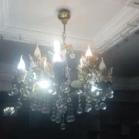 لوستر برنجی|لوستر و چراغ آویز|تهران, شهرک فردوس (حسینی)|دیوار