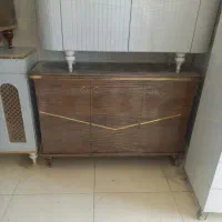 کنسول همراه با میز تی وی فروشگاه مادر بعد پل سینا|بوفه، ویترین، کنسول|مسجد سلیمان, |دیوار