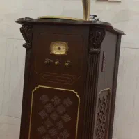 گرامافون رومیزی وایستاده|سیستم صوتی خانگی|یزد, |دیوار