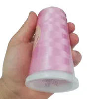 نخ گلدوزی پلی‌استر مارکفیل کد 105 صورتی براق