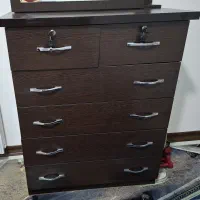 دراور۶ کشو با اینه ریلی در حد نو|جاکفشی، کمد، دراور|گرمدره, |دیوار