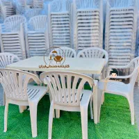 صندلی پلاستیکی  باغی کافه مدل بهاران