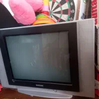 تلویزیون سامسونگ ومیز و کامپیوتر با وسایل.دیویدی|تلویزیون و پروژکتور|کرمان, |دیوار