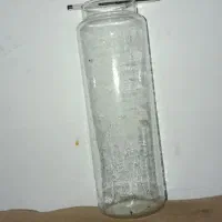 وسایل شیشه استوانه ای عتیقه