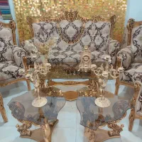 مبل ویکتوریا۹نفرمناسب جهیزیه|مبلمان خانگی و میز عسلی|رشت, آزادگان|دیوار