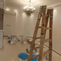 نقاشی ساختمان و درو پنجره|خدمات پیشه و مهارت|نیشابور, گنبد سبز|دیوار