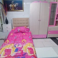 سرویس خواب باربی (کمد MDF ترکیه) کاملا نو