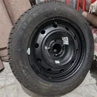 ۲ عدد لاستیک نو و سالم برای ماشین سمند با رینگ|قطعات یدکی و لوازم جانبی|کرج, مصباح|دیوار