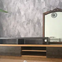 میز تلویزیون به همراه شلف