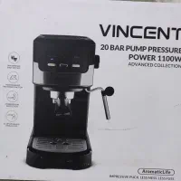 اسپرسو ساز وینسنت Vincent مدل EM5211 AromaticLife|سماور، چای‌ساز، قهوه‌ساز|تهران, قصر فیروزه ۱|دیوار