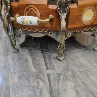 منقل آنتیک و منحصر بفرد مسکوب و نگین دار|کلکسیون اشیاء عتیقه|کرمان, |دیوار