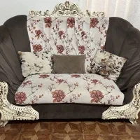 مبل ۷نفره و جلو مبلی|مبلمان خانگی و میز عسلی|کرج, کارخانه قند|دیوار