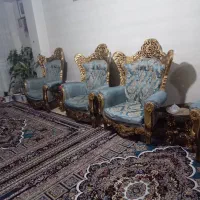 مبل سلطنتی تمیز در حد نو|مبلمان خانگی و میز عسلی|گرمدره, |دیوار