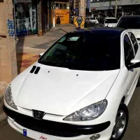 ۲۰۶تیپ۳ پانا سقف شیشه درحدصفر