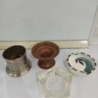 جا سیگاری برنجی و قدیمی