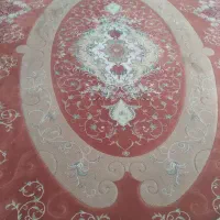 فروش فوری قالی فوری دارچینی مایل به قرمز