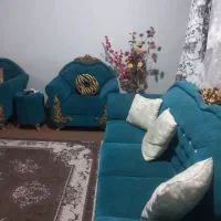مبل هفت نفره به همراه میز نهار خوری|مبلمان خانگی و میز عسلی|شیراز, مسلم|دیوار