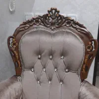 مبل استیل چوب راش منبت کاری