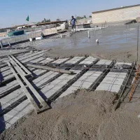 اجرای تیرچه بلوک وستون وشناژکف