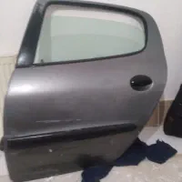 درب کامل عقب پژو ۲۰۶ به رنگ نوک مدادی