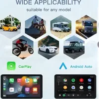 مانیتور اندروید خودرو و سیار با دوربین  دنده عقب|قطعات یدکی و لوازم جانبی|اصفهان, همدانیان|دیوار