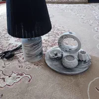 آباژور و سینی زینتی|چراغ خواب و آباژور|قم, پردیسان|دیوار