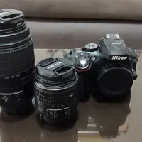 دوربین نیکون Nikon d5300 با دو لنز ‌18-55 و 55-300|دوربین عکاسی و فیلم‌برداری|آزادشهر, |دیوار
