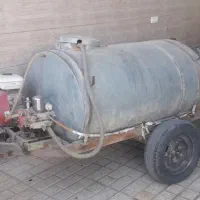 تریلی تانکرسمپاش ۱۲۰۰لیتری وتریلی پشت ماشینی|ماشین‌آلات صنعتی|کرمان, |دیوار
