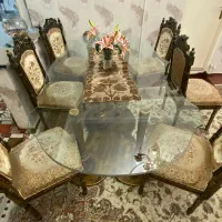 مبلمان ۷ نفره و نهارخوری ۸ نفره|مبلمان خانگی و میز عسلی|تهران, دستغیب|دیوار