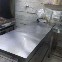 لوازم رستوران فریزر ایستاده میزکار خمیرگیر|کافیشاپ و رستوران|سجاس رود, |دیوار