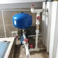 نصب پمپ منبع و تعمیرات برق و لوله