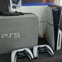 PS5 SLIM دیسک خور دو دسته فول بازی