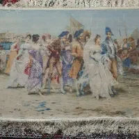 تابلو فرش دستبافت عروس ونیزی|تابلو فرش|شیراز, زرهی|دیوار