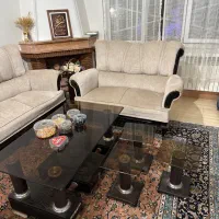 مبلمان ۷ نفره با ۲ میز وسط و سه عسلی|مبلمان خانگی و میز عسلی|کوهسار (البرز), |دیوار