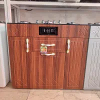 اجاق گاز MDF مدل M1004رویه شیشه فندک و دیجیتال دار