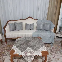 کوسن و رومیزی و شال