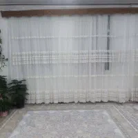 پرده همراه با چوب پرده وکتیبه