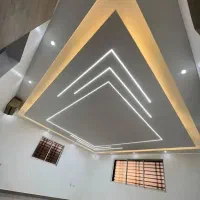 کناف کاغذ دیواری pvcاقساطی|خدمات پیشه و مهارت|شهرکرد, |دیوار