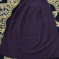 کت دامن بنفش