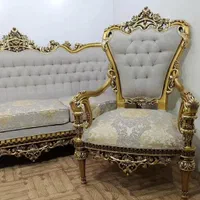 مبل سلطنتی ( استیل ) خاطره چوبی|مبلمان خانگی و میز عسلی|تهران, یافت آباد جنوبی|دیوار