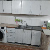 کابینت آشپزخانه بالا پایین با سینگ