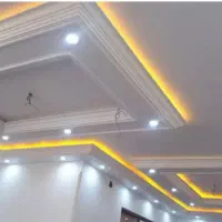 گچ بری و تعمیرات و تزئینات داخل ساختمان