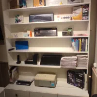 قفسه فروشگاهی (کتابخانه - ویترین) طبقاتی