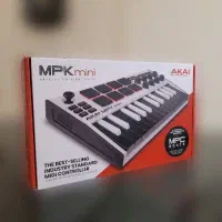 میدی کنترلر حرفه‌ای AKAI MPK Mini MKIII در حد نو|پیانو، کیبورد، آکاردئون|تهران, نیروی هوایی (پیروزی)|دیوار
