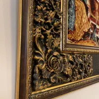 تابلو فرش بسیار زیبا و نفیس