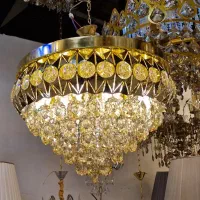 لوستر مدرن ملانی|لوستر و چراغ آویز|اردبیل, |دیوار