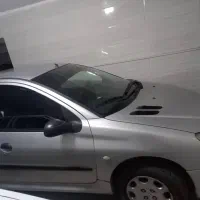 پژو ۲۰۶ مدل ۸۴ رنگ نقره ای