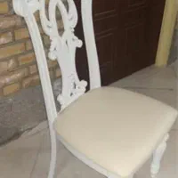 صندلی پلیمری یک عدد سفید